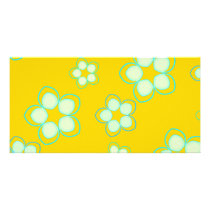 Golden Lotus Manga Fusion Photo Card Template