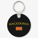 Golden Macedonia keychains