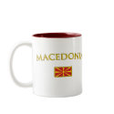 Golden Macedonia mugs