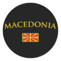 Golden Macedonia stickers