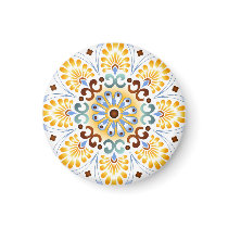 Golden Mandala Magnet