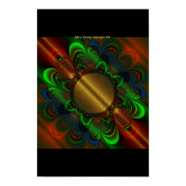 Golden Mandala posters