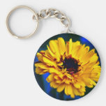 Golden Marigold and meaning Keychains