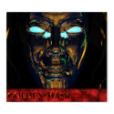 Golden Mask Reflecting Death's Domain posters