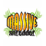 Golden Massive Shredder t-shirts