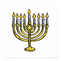 Golden Menorah posters by shopaholicchick Golden Menorah posters