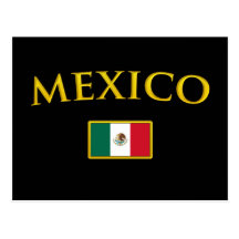 Golden Mexico Post Card