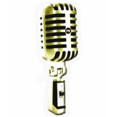 Golden Microphone Shirts by LaLa_Land