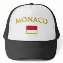 Golden Monaco hats