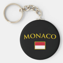 Golden Monaco Key Chains