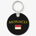 Golden Monaco keychains
