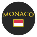 Golden Monaco stickers