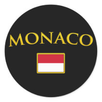Golden Monaco stickers