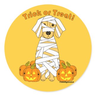 Golden Mummy sticker