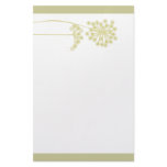 Golden  Nature Customized Stationery