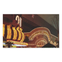 Golden Nugget Las Vegas Rectangular Sticker