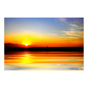 Golden Ocean Sunset Print by Calicoast Golden Ocean Sunset Print