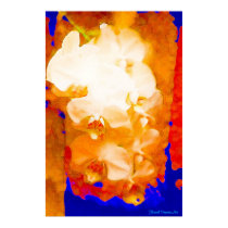 Golden Orchids posters by Floral_Dreamsnet Golden Orchids posters
