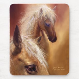 Golden Palomino Mousepad mousepad