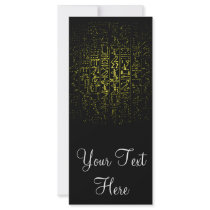 'Golden Papyrus' Rack Cards