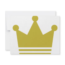 golden party crown icon invitations