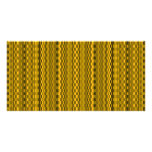 Golden Pattern Photo Card Template