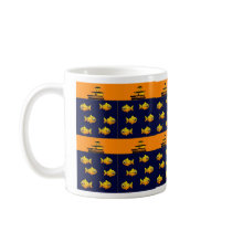 Golden Pavillon and trouts mugs
