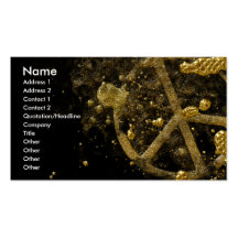 GOLDEN PEACE BUSINESS CARDS