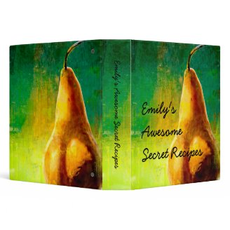 Golden Pear Recipe Binder