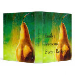 Golden Pear Recipe Binder (1")