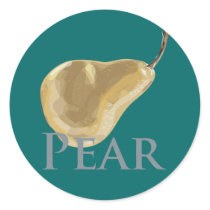 Golden Pear stickers
