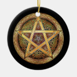 Golden Pentacle Pendant/Ornament