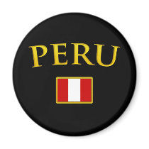 Golden Peru magnets by boldhumor Golden Peru magnets