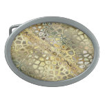 Golden Petals belt buckles