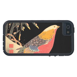 Golden Pheasant in the Snow Itô Jakuchû bird art iPhone 5 Cover