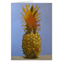 Golden Pineapple Greeting Card / Invitation cards