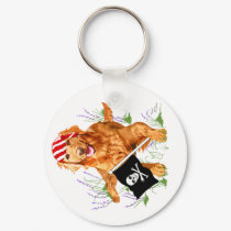Golden Pirate Key Chain keychains