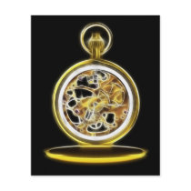 Golden Pocketwatch Pocket Watch Flyers