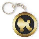 GOLDEN POODLE KEYCHAINS
