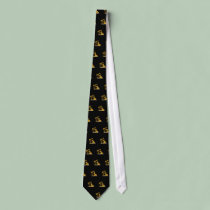 Golden Pumpjack ties