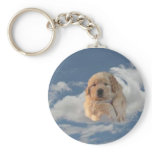 Golden Puppy Keychain Heavenly