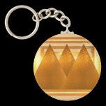 GOLDEN PYRAMIDS keychains