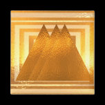 GOLDEN PYRAMIDS magnets