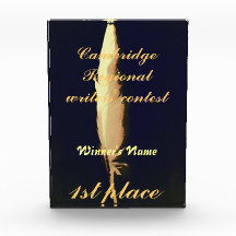 Golden quill writer's or poets award