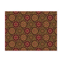Golden Radial Net Sm Any Color Postcard by j053ph Golden Radial Net Sm Any Color Postcard