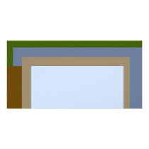 Golden Ratio Copper Blocks Photo Card