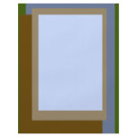 Golden Ratio Copper Blue Blocks flyers