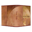 Golden Ratio, Fibonacci Spiral binders