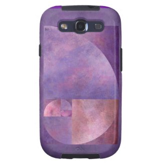 Golden Ratio, Fibonacci Spiral Galaxy SIII Case
