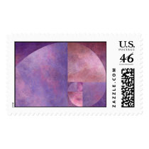 Golden Ratio, Fibonacci Spiral postage by Ars_Brevis Golden Ratio, Fibonacci Spiral postage